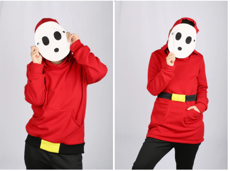 Xcoser Mario Series Shy Guy Hoodie