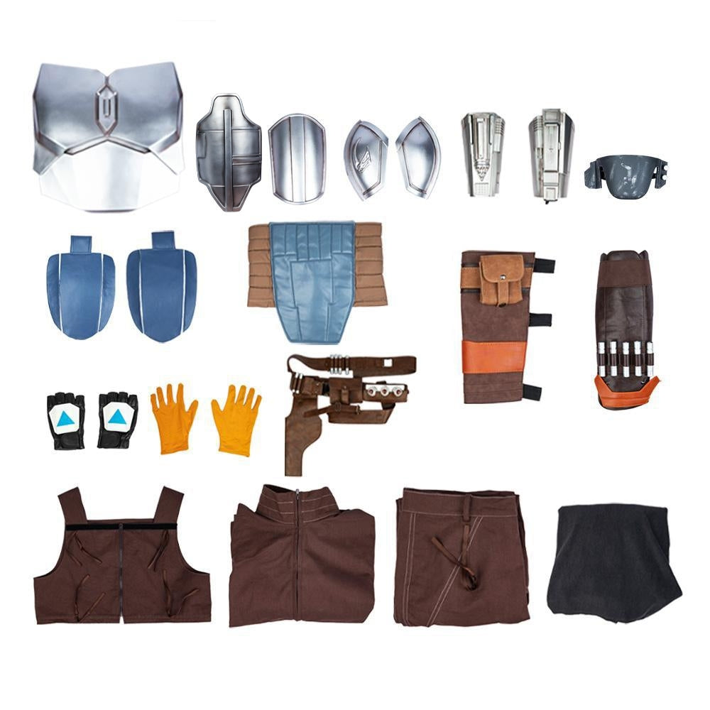 Xcoser Mandalorian Din Djarin Beskar Steel Armor Costume