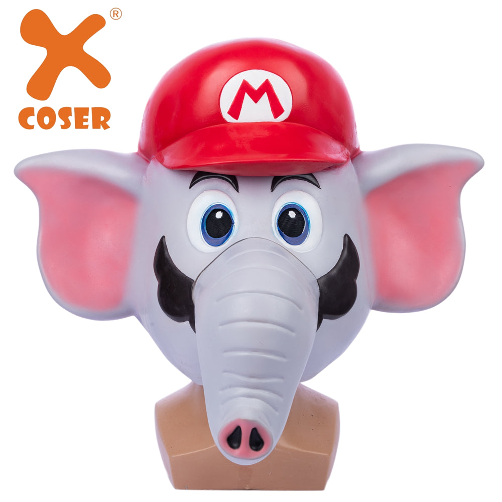 Xcoser Super Mario Bros Elephant Mask Latex For Special deal