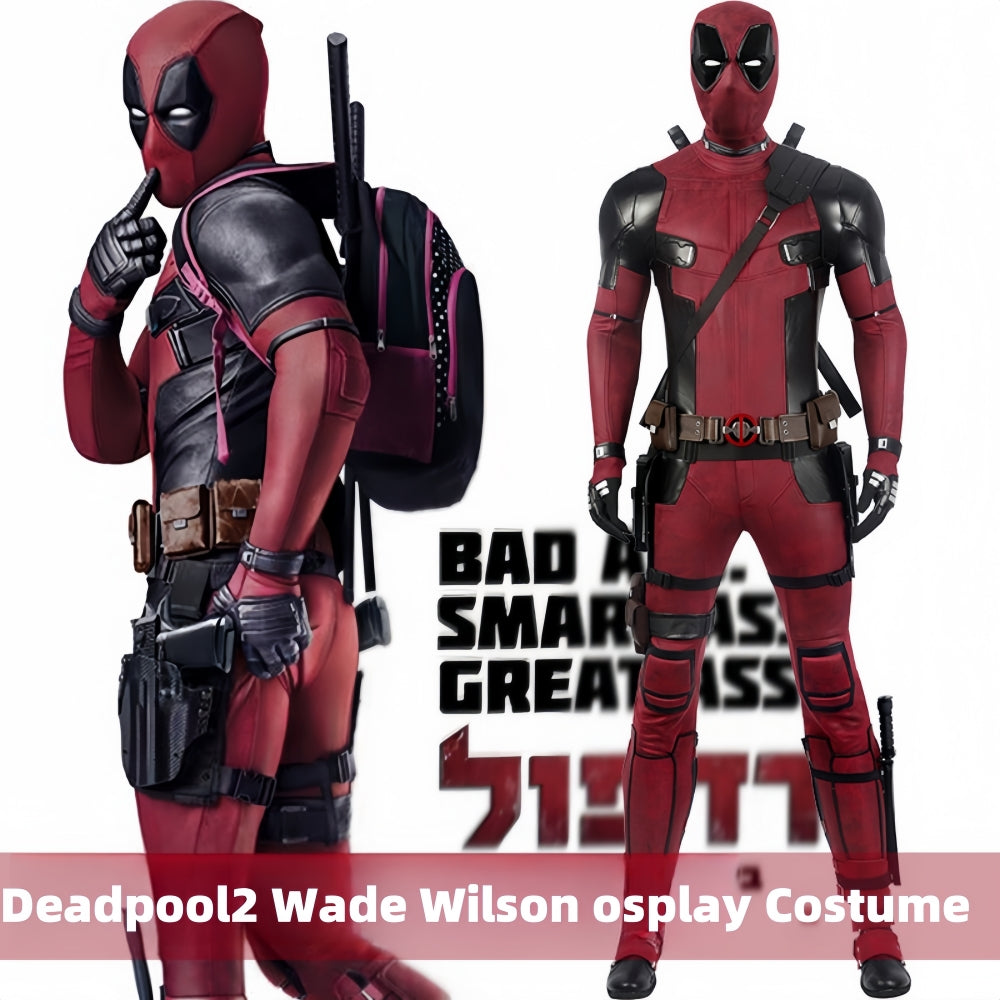 Xcoser Deadpool2 Wade Wilson Full Suit Cosplay Costume
