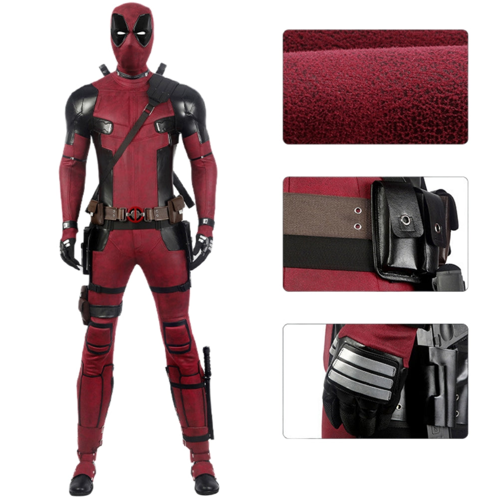 Xcoser Deadpool2 Wade Wilson Full Suit Cosplay Costume