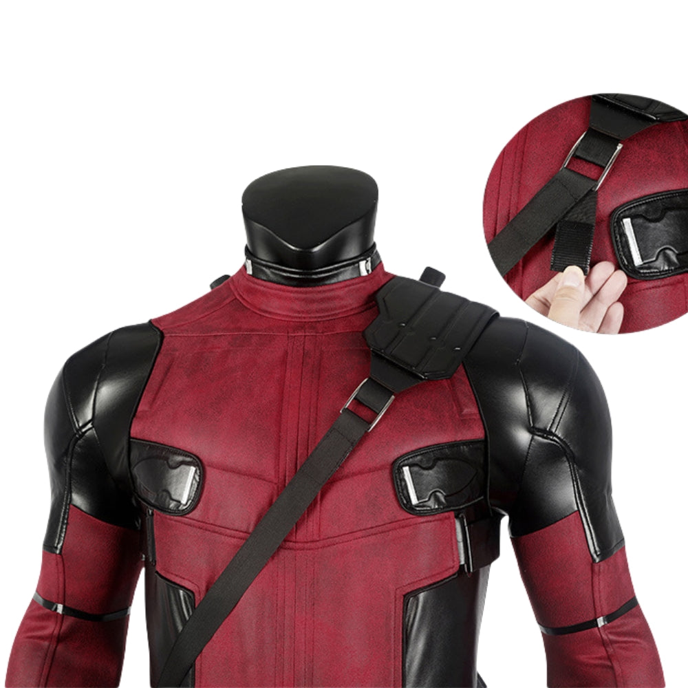 Xcoser Deadpool2 Wade Wilson Full Suit Cosplay Costume