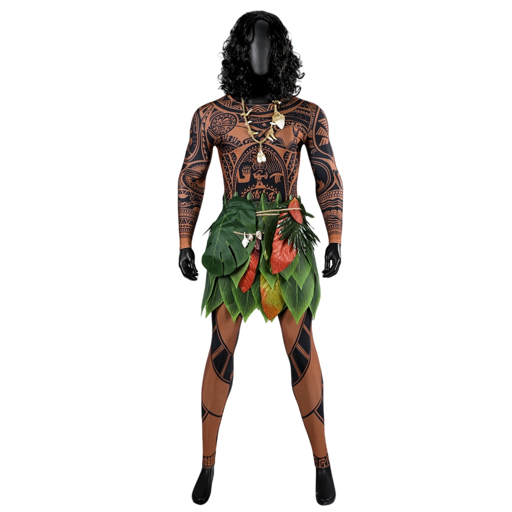 Xcoser 2024 Moana 2 Maui Cosplay Costume
