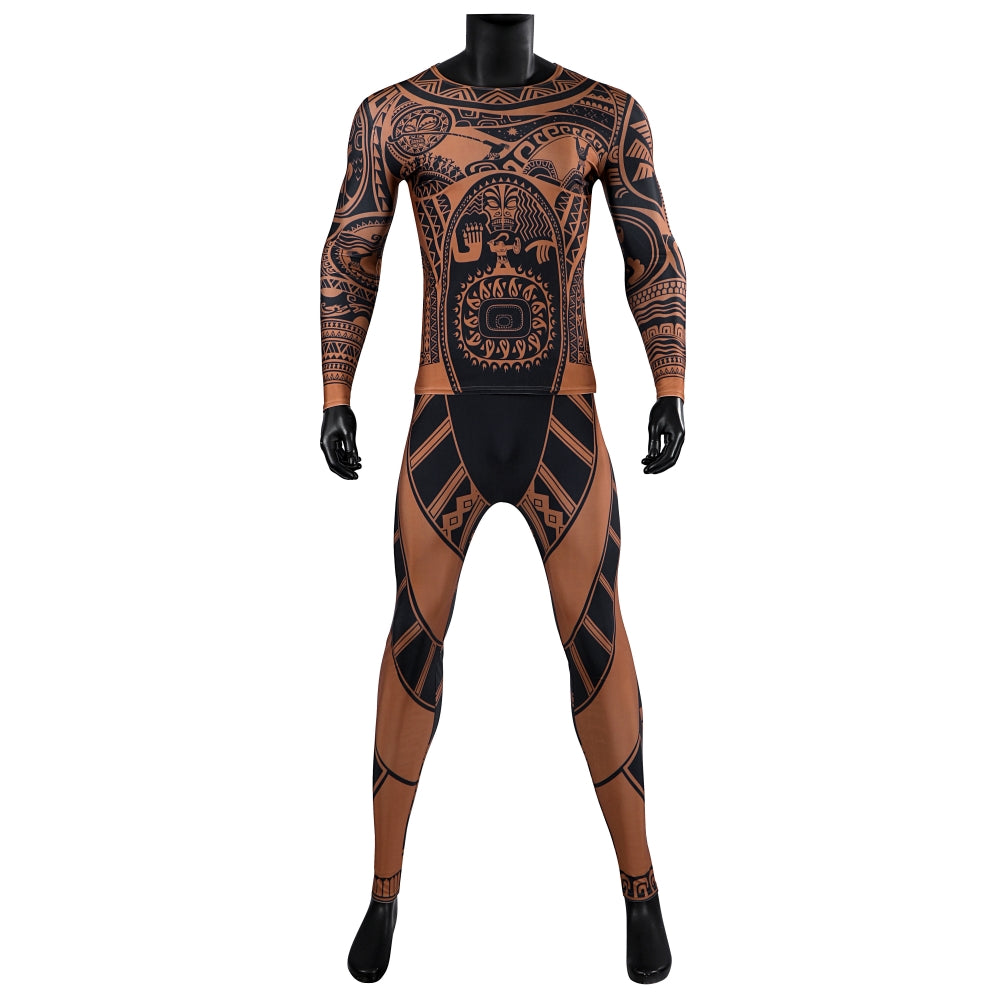 Xcoser 2024 Moana 2 Maui Cosplay Costume