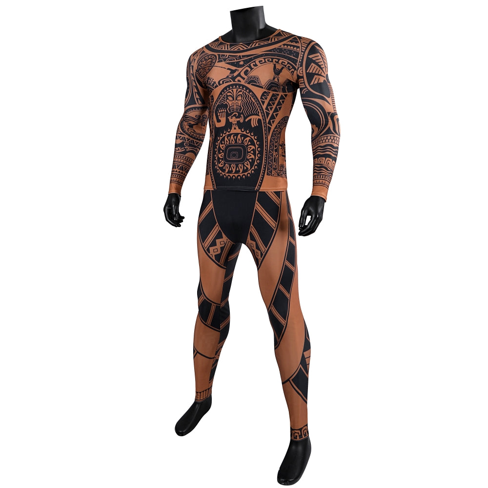 Xcoser 2024 Moana 2 Maui Cosplay Costume