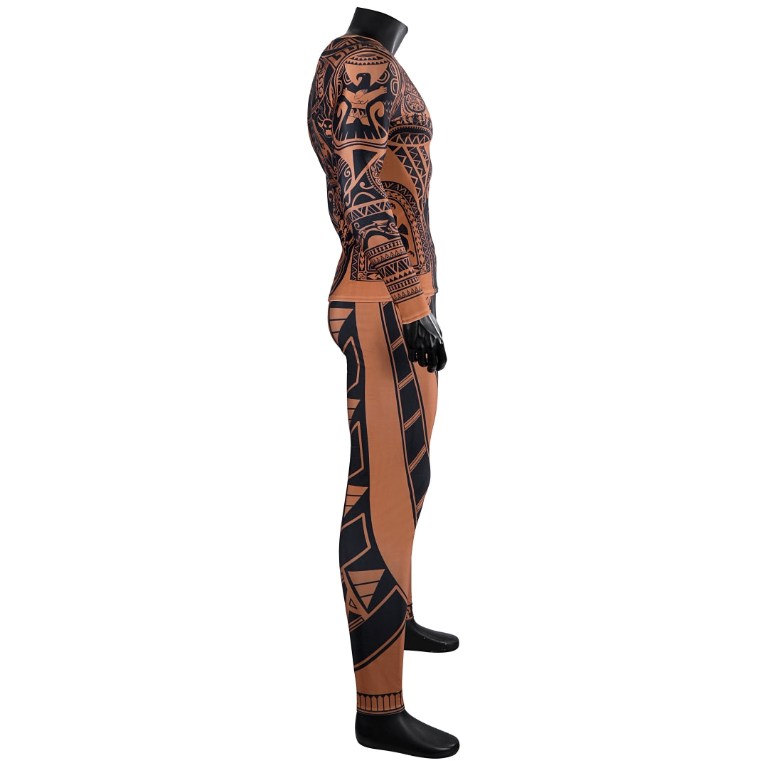 Xcoser 2024 Moana 2 Maui Cosplay Costume