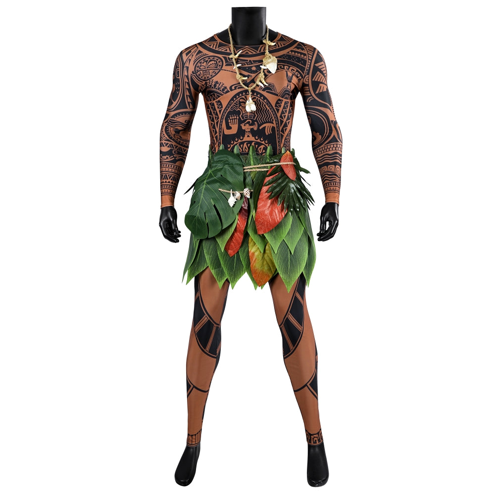 Xcoser 2024 Moana 2 Maui Cosplay Costume