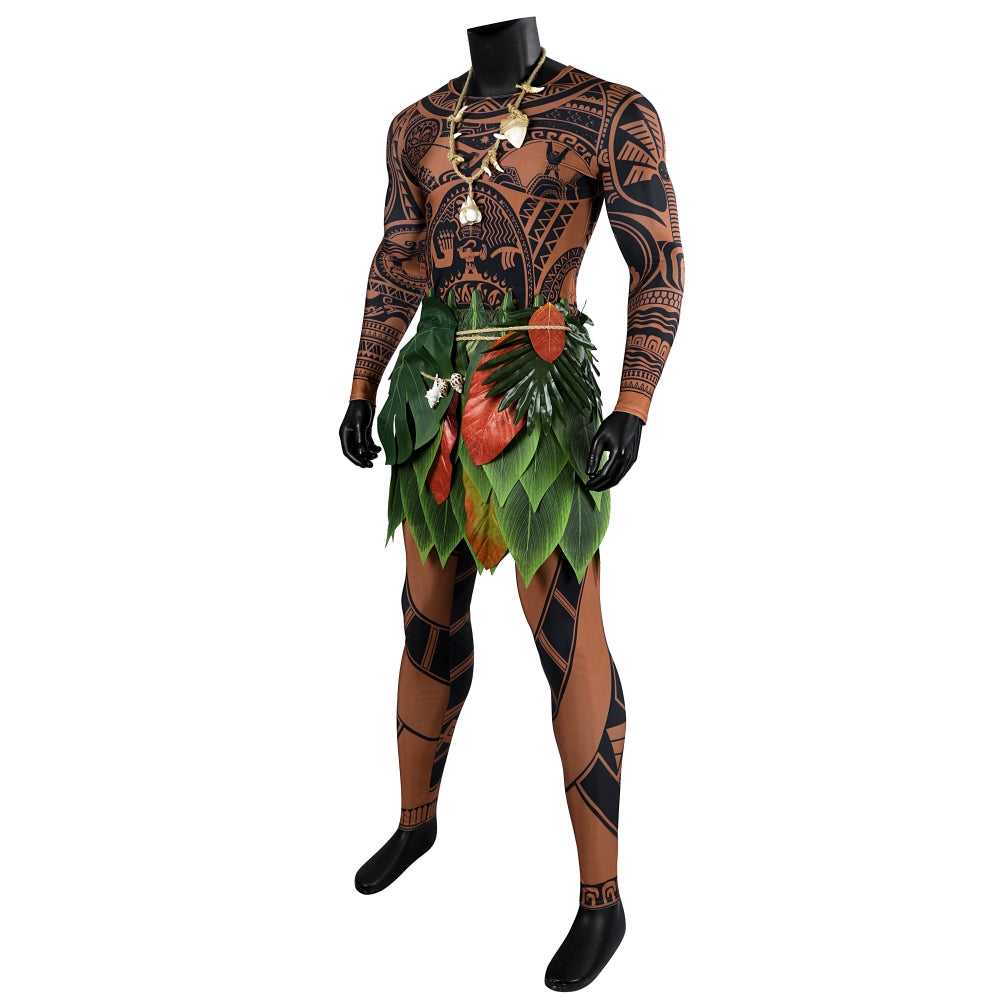 Xcoser 2024 Moana 2 Maui Cosplay Costume