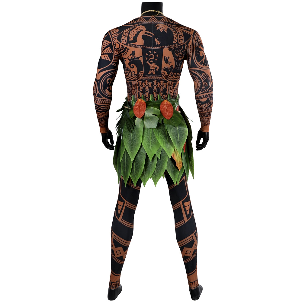 Xcoser 2024 Moana 2 Maui Cosplay Costume