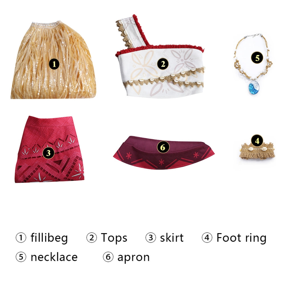 【New Arrival】Xcoser Moana 2 Princess Moana Cosplay Costume