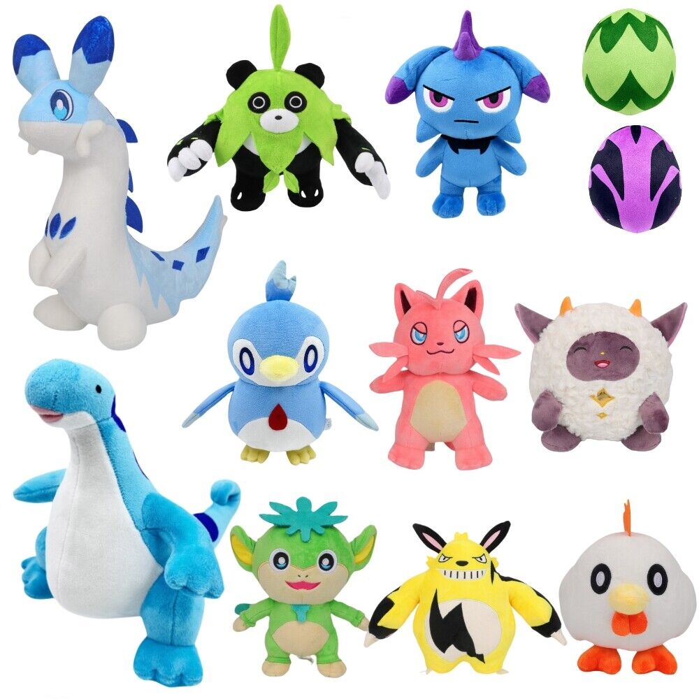 【25% off】Xcoser Palworld Chillet Cattiva Lamball Chikipi Pal Eggs Plush Dolls Soft Stuffed Toys