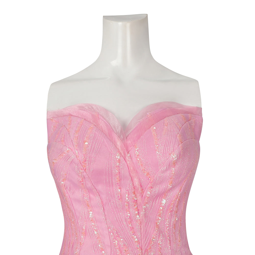 【New Arrival】Xcoser Wicked Part One Glinda Cosplay Formal Dress