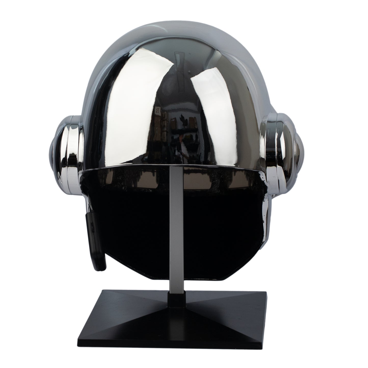 New Arrival | Xcoser Daft Punk Helmet DJ Thomas Cosplay Prop Electroplated Resin Version Silver Plated with EL Light