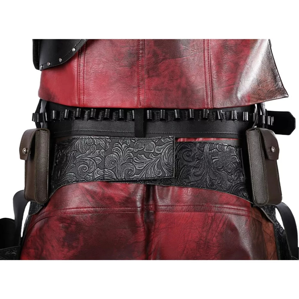 Xcoser Deadpool 3 Wade Wilson Cowboy Deadpool Costume