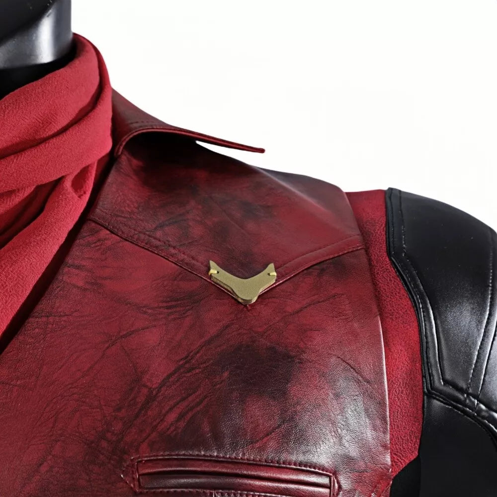Xcoser Deadpool 3 Wade Wilson Cowboy Deadpool Costume