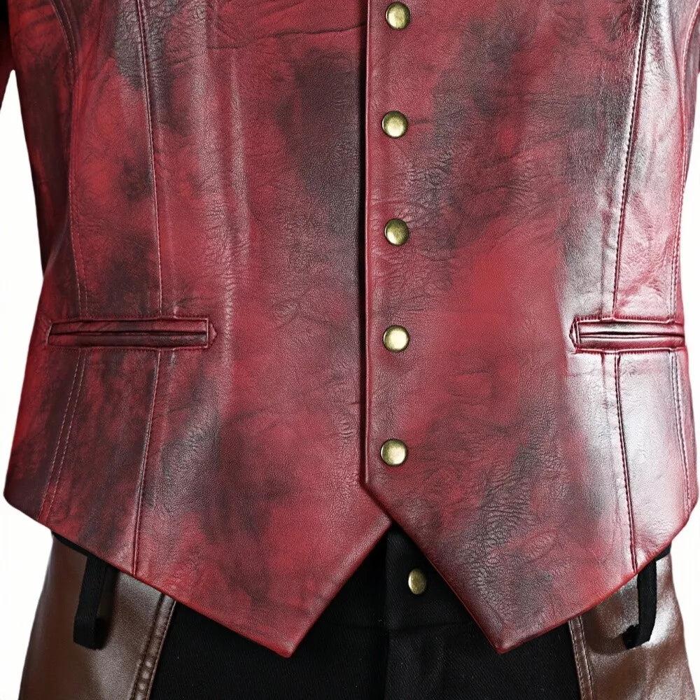 Xcoser Deadpool 3 Wade Wilson Cowboy Deadpool Costume