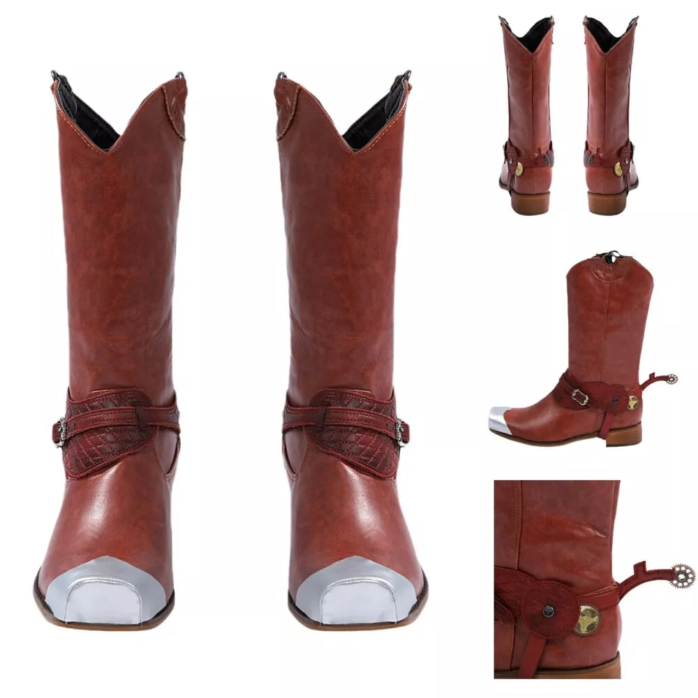 Xcoser Deadpool 3 Wade Wilson Cowboy Deadpool Costume