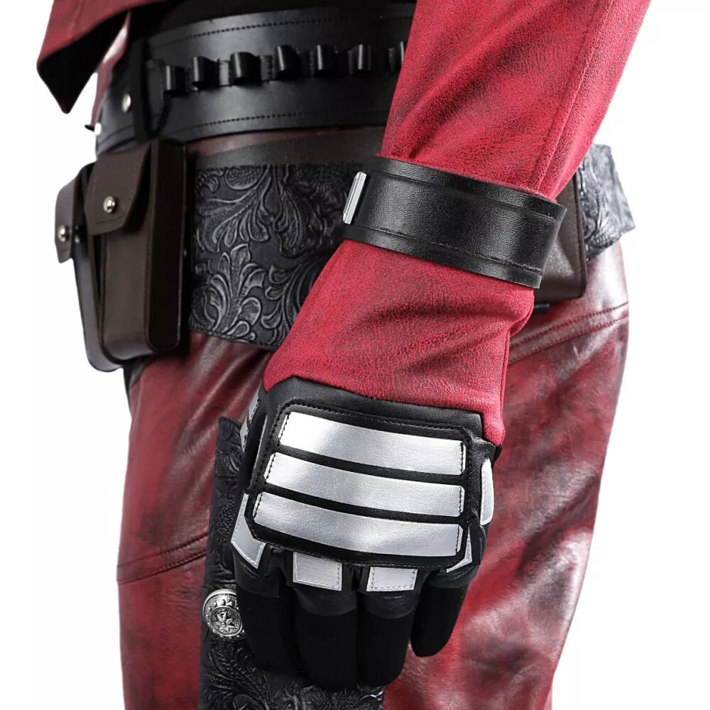 Xcoser Deadpool 3 Wade Wilson Cowboy Deadpool Costume
