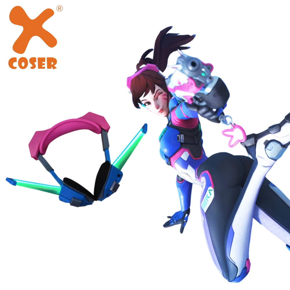 Xcoser Overwatch2 D.Va Earphone - Official Licensed - TYPE-C Charge