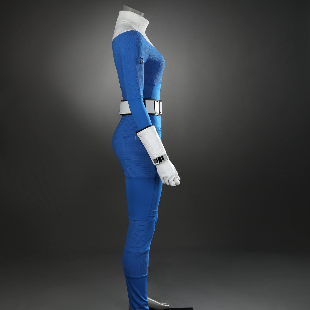 【New Arrival】Xcoser The Fantastic Four: First Steps Invisible Woman Susan Storm Bodysuit