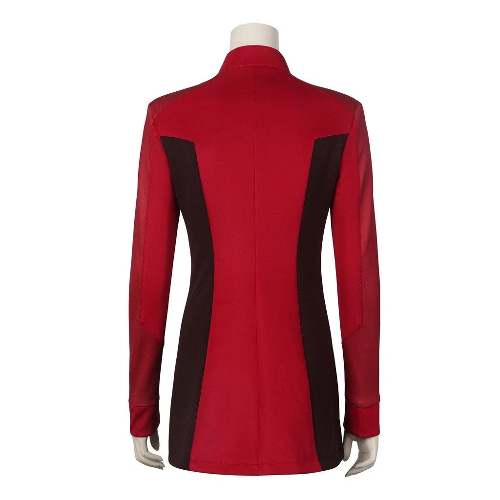 New Arrival | Xcoser Star Trek: Strange New Worlds Number One Cosplay Starfleet Uniform Badge
