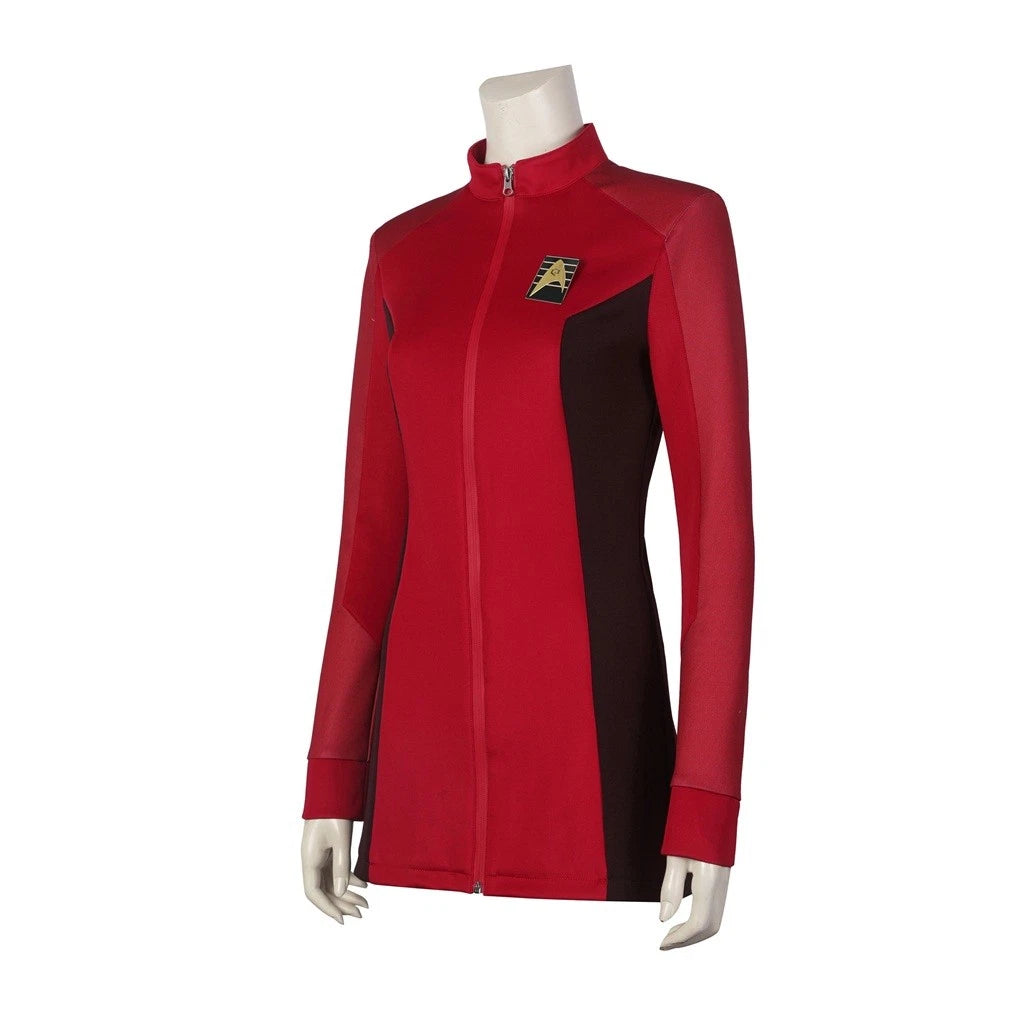 New Arrival | Xcoser Star Trek: Strange New Worlds Number One Cosplay Starfleet Uniform Badge