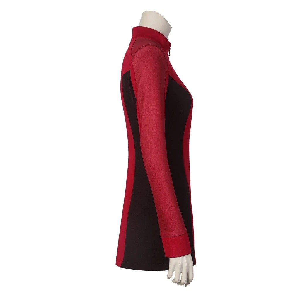 New Arrival | Xcoser Star Trek: Strange New Worlds Number One Cosplay Starfleet Uniform Badge