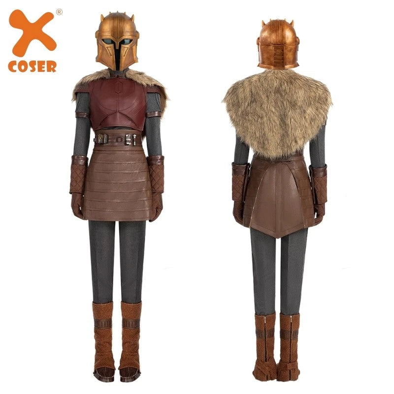 New Arrival | Xcoser Star Wars Mandalorian The Armor Cosplay Costume & Helmet Adult Halloween