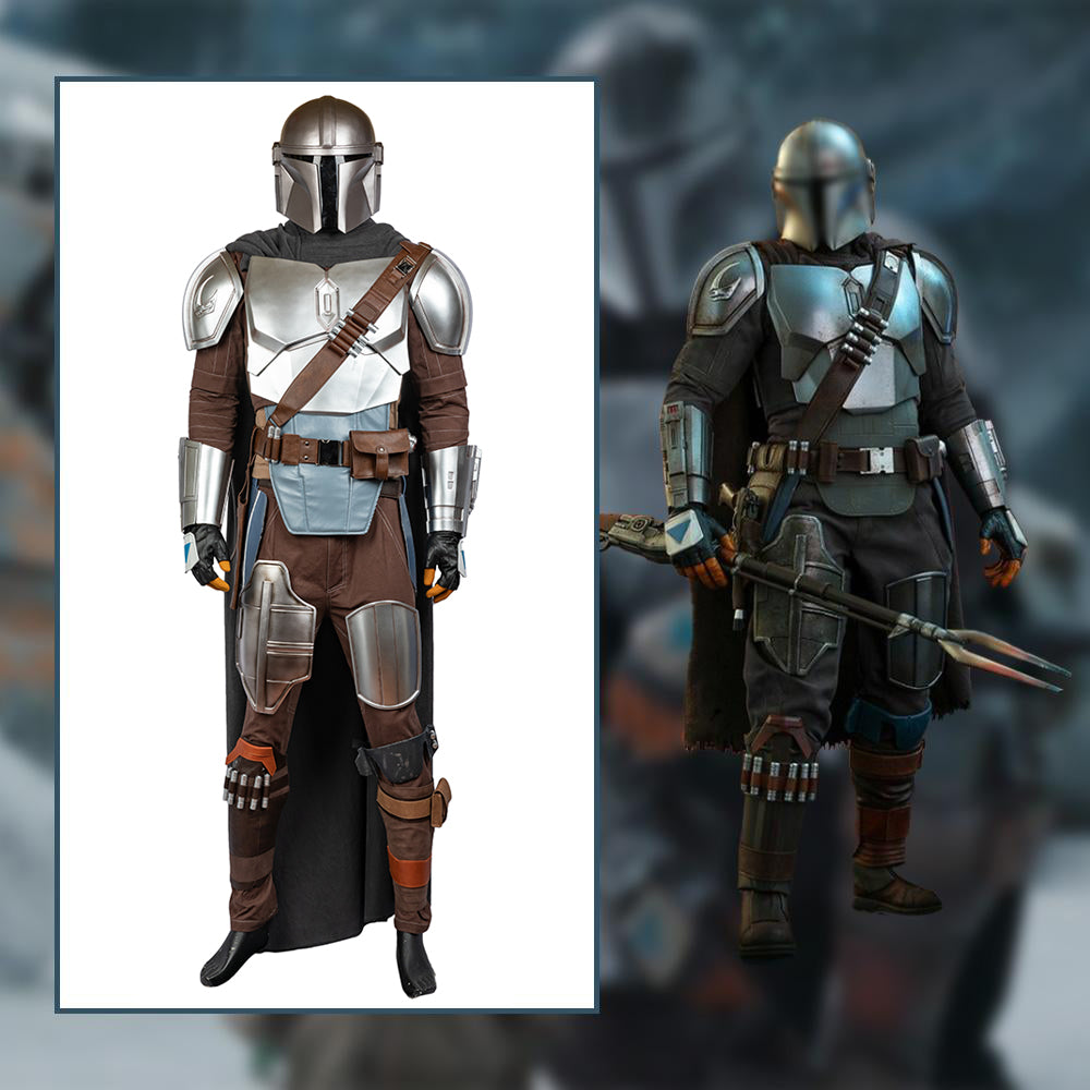 【10% off】Xcoser Mandalorian Din Djarin Beskar Steel Armor Costume