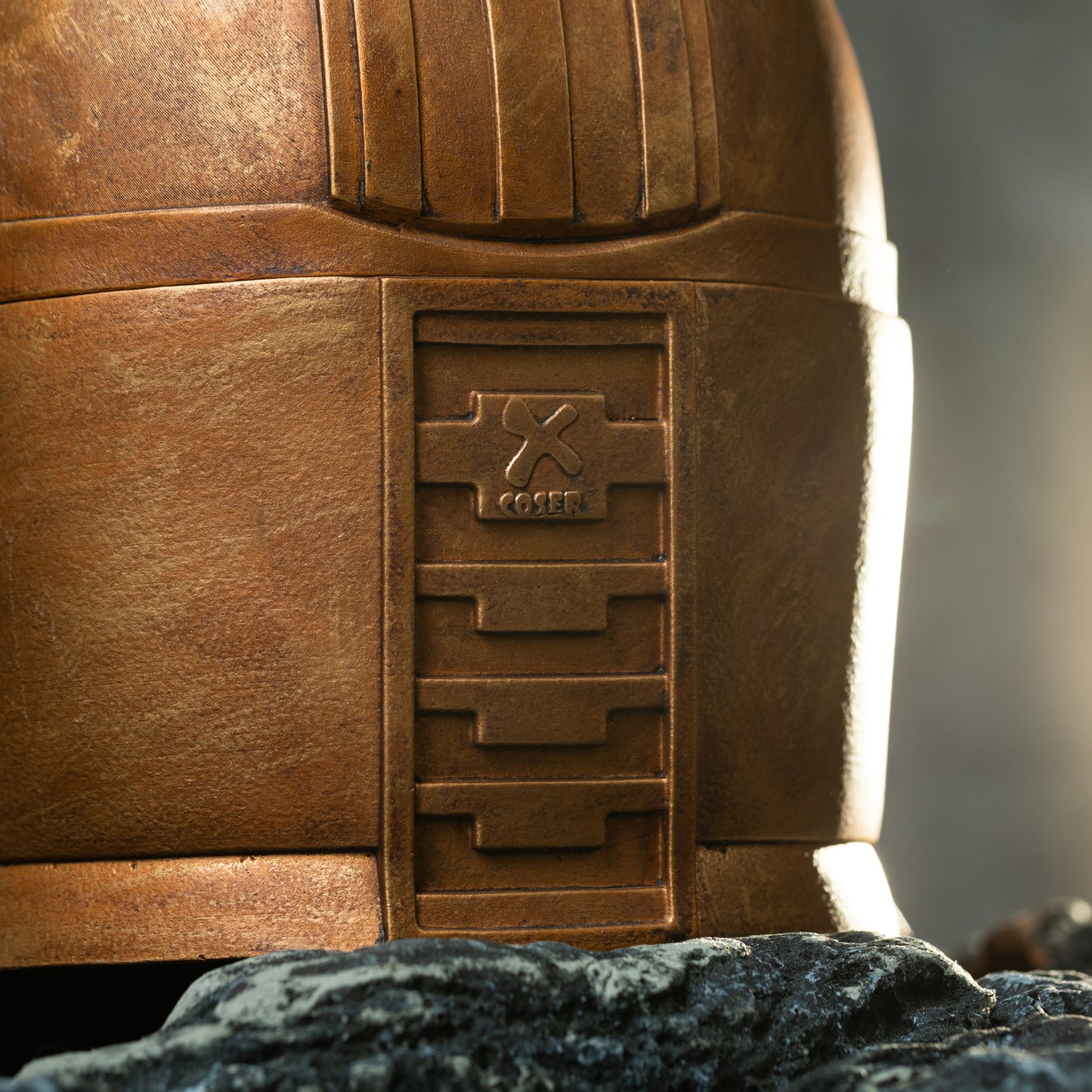 Xcoser Star Wars The Mandalorian Blacksmith Armorer Helmet