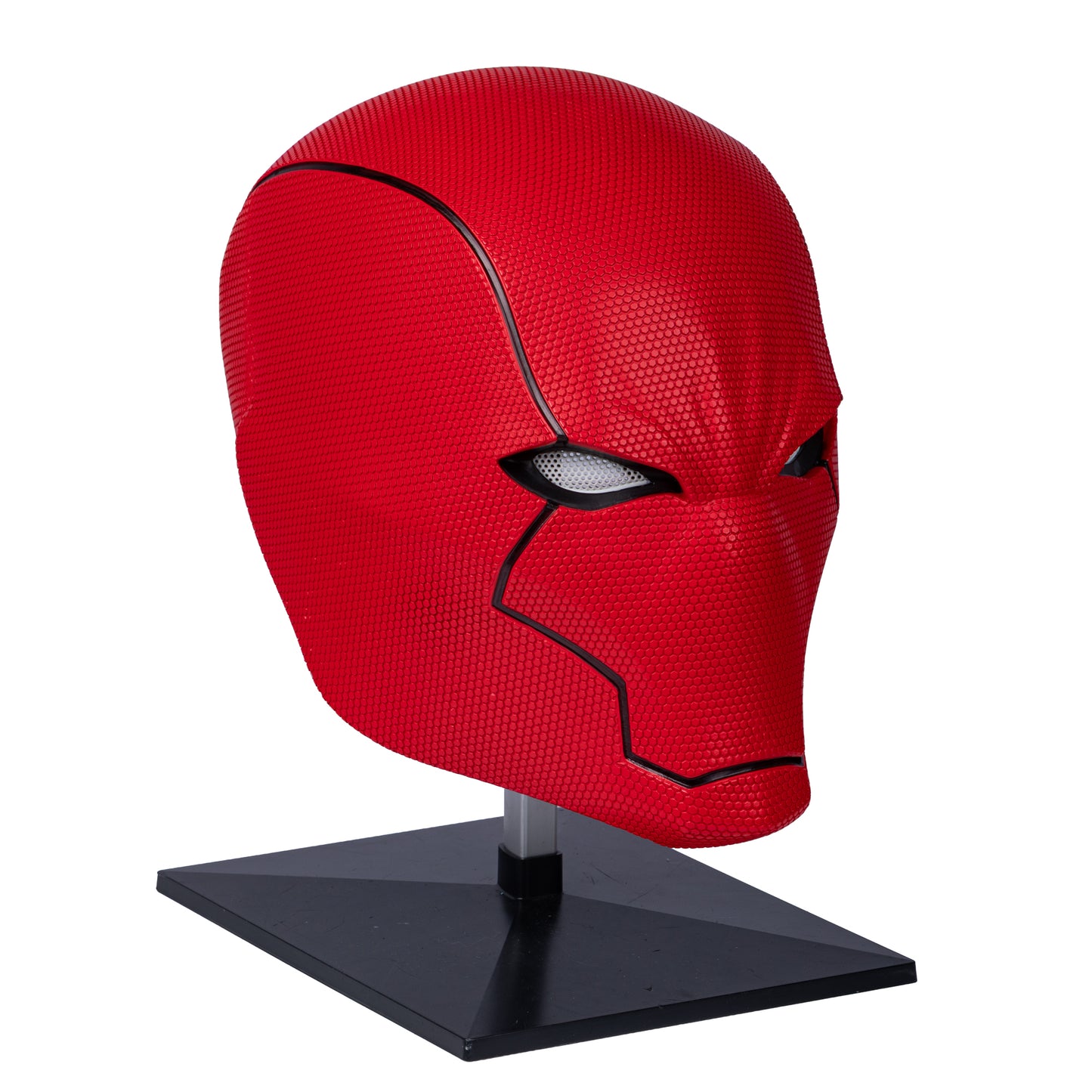 New Arrival | Red Hood Helmet - Textured Painted Resin - Cosplay Mask & Halloween Prop
