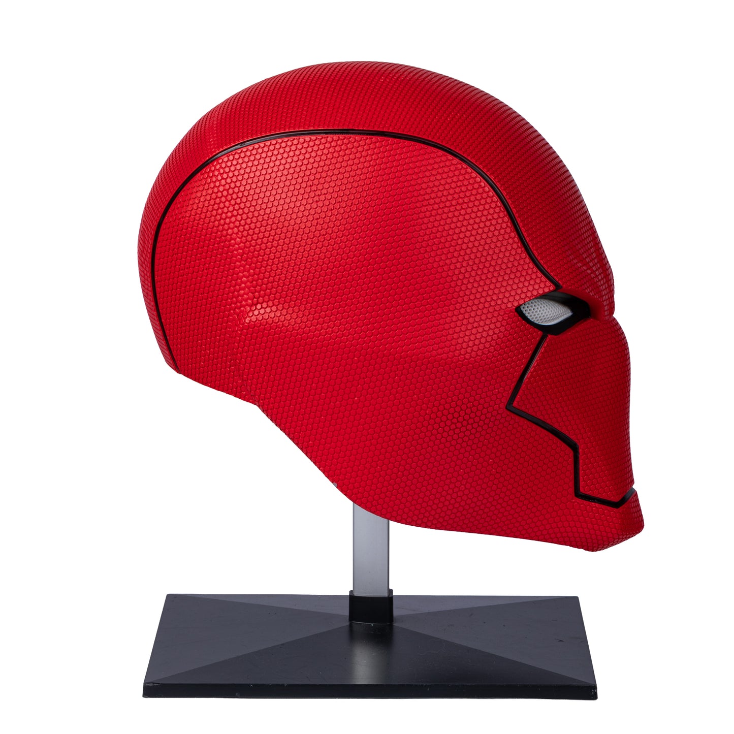 New Arrival | Red Hood Helmet - Textured Painted Resin - Cosplay Mask & Halloween Prop