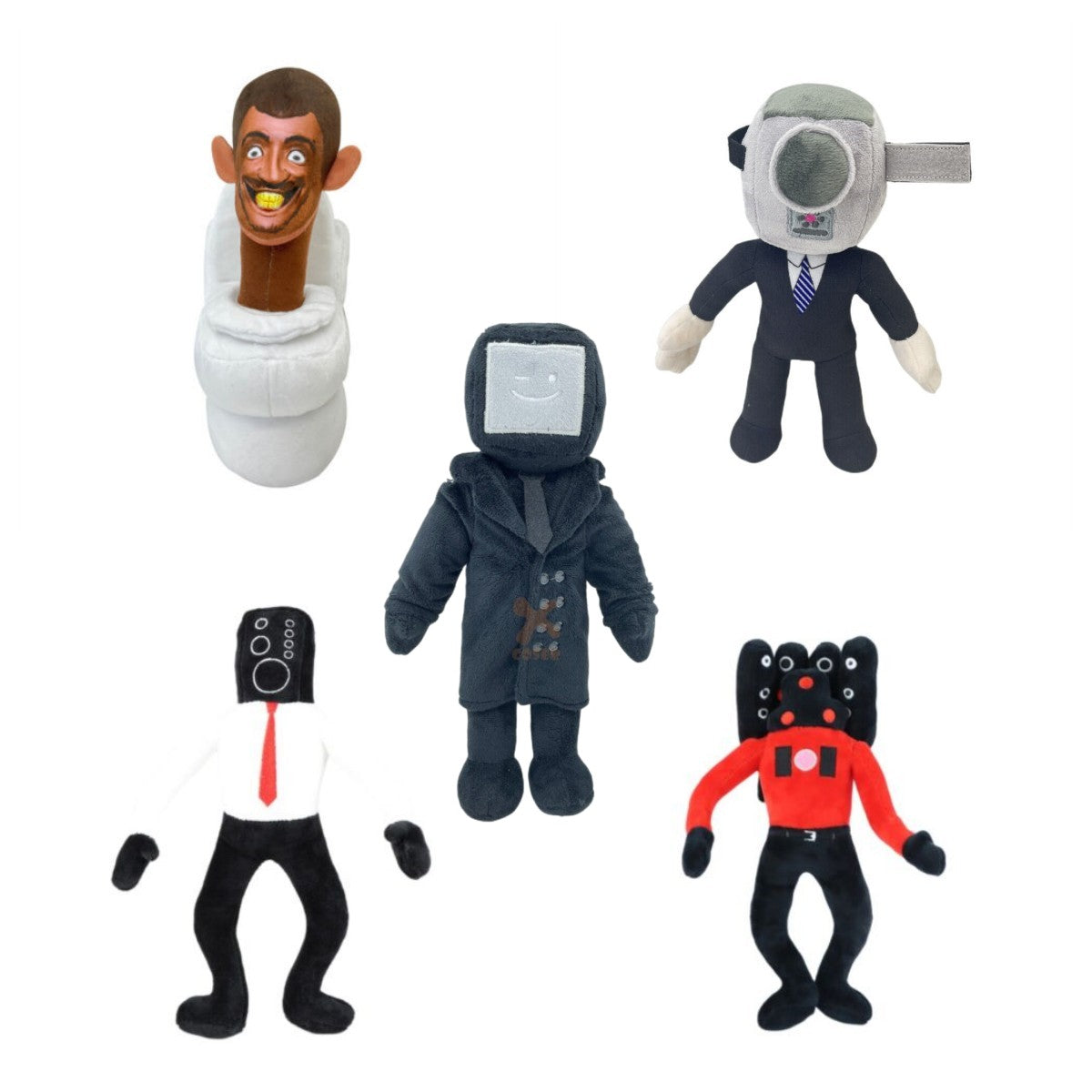 【25% off】Xcoser Skibidi Toilet Plush Toys