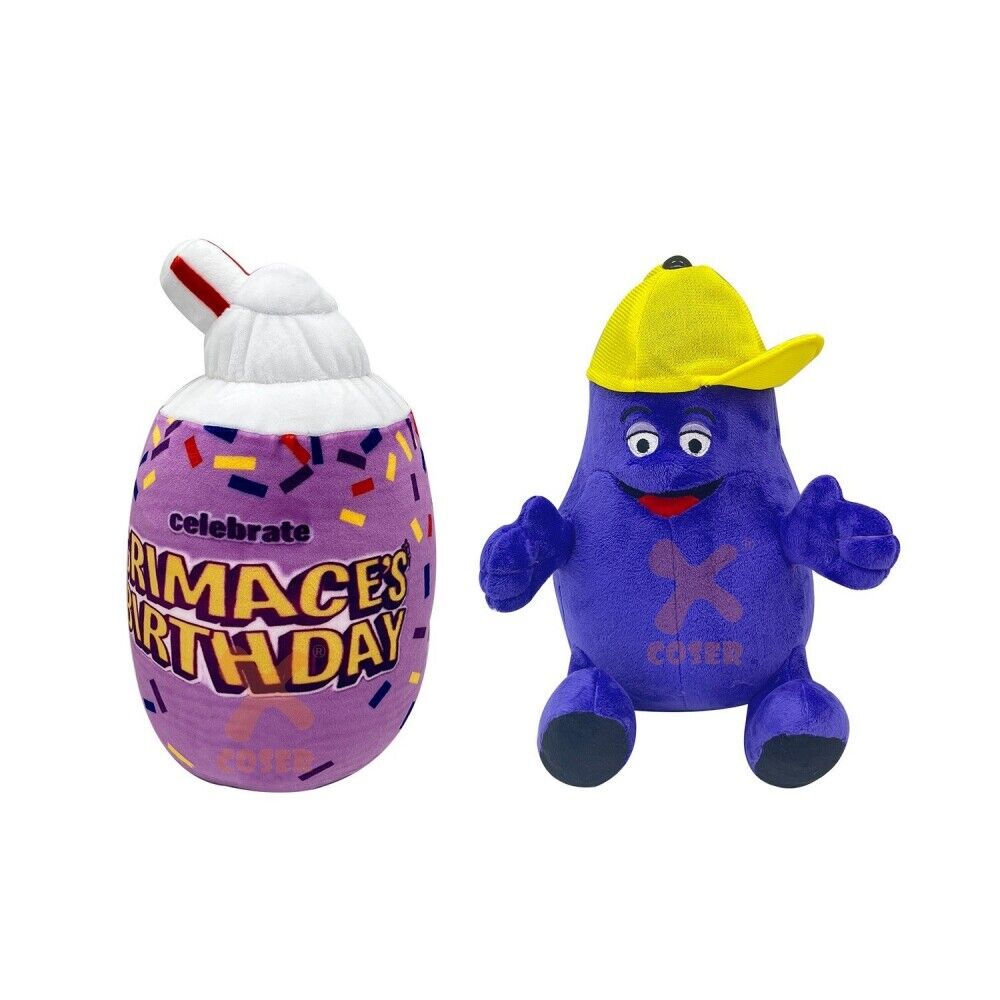 【25% off】Xcoser Grimace Birthday Eggplant Cup Toys