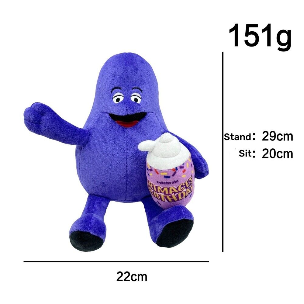 【25% off】Xcoser Grimace Birthday Eggplant Cup Toys