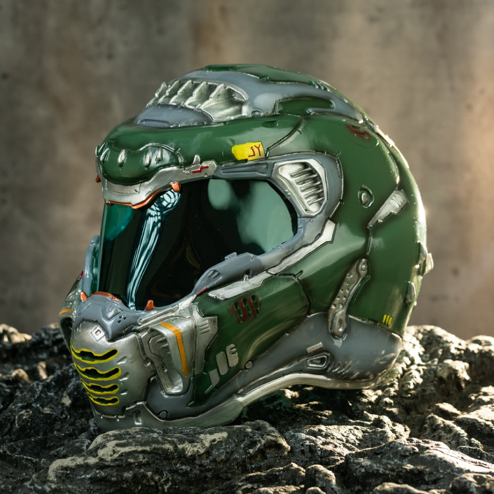 Xcoser Game DOOM Eternal Resin Helmet