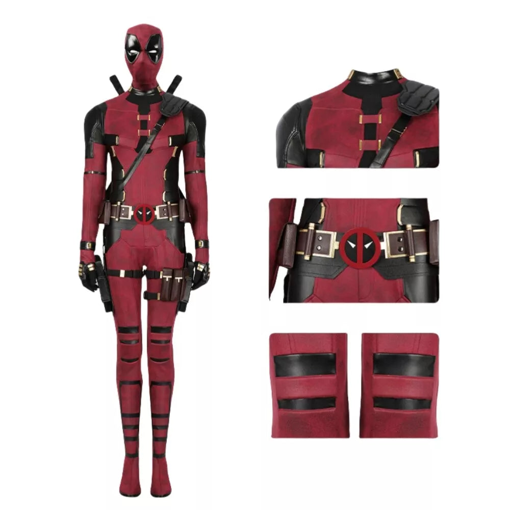 【New Arrival】Xcoser 2024 Deadpool 3 Lady Deadpool Cosplay Costume
