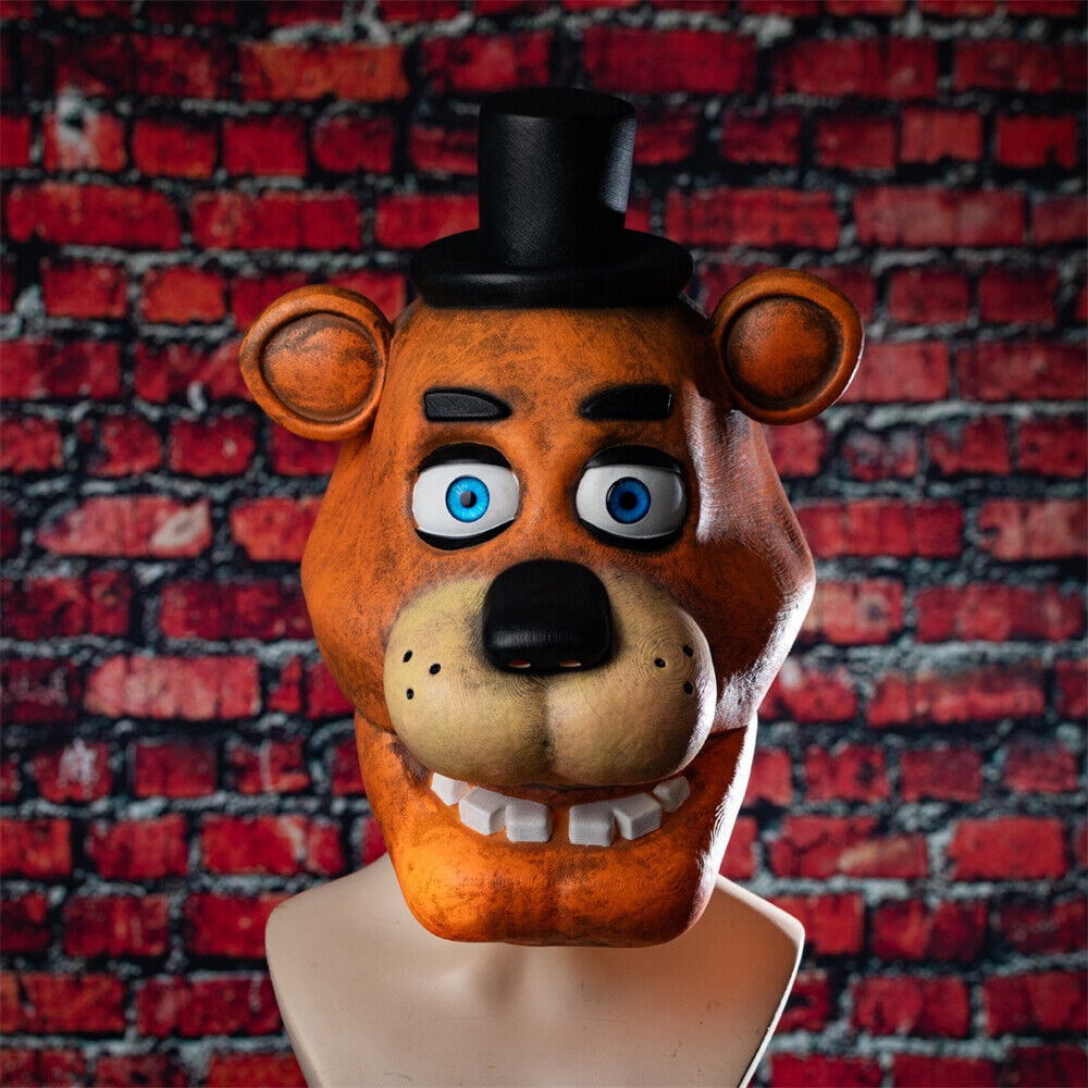 Xcoser FNAF Faz Bear Mask Latex