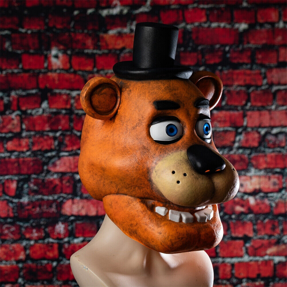 Xcoser FNAF Faz Bear Mask Latex