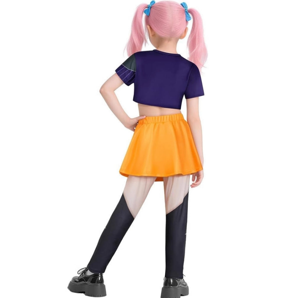 New Arrival | Xcoser Movie KPop Demon Hunters Rumi Mira Zoey Cosplay Costumes Kids Halloween Dress