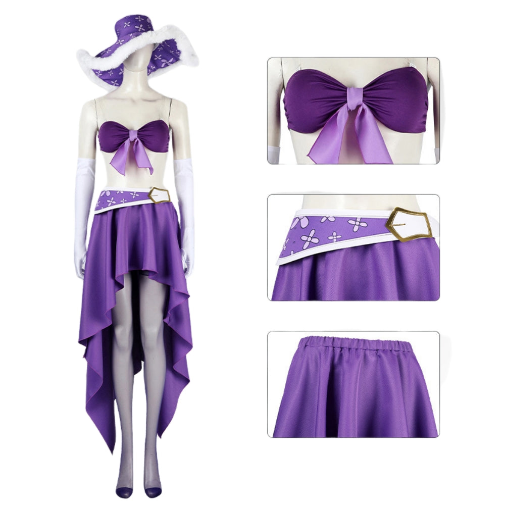 【New Arrival】Xcoser Nico Robin 15th Anniversary Cosplay Costume