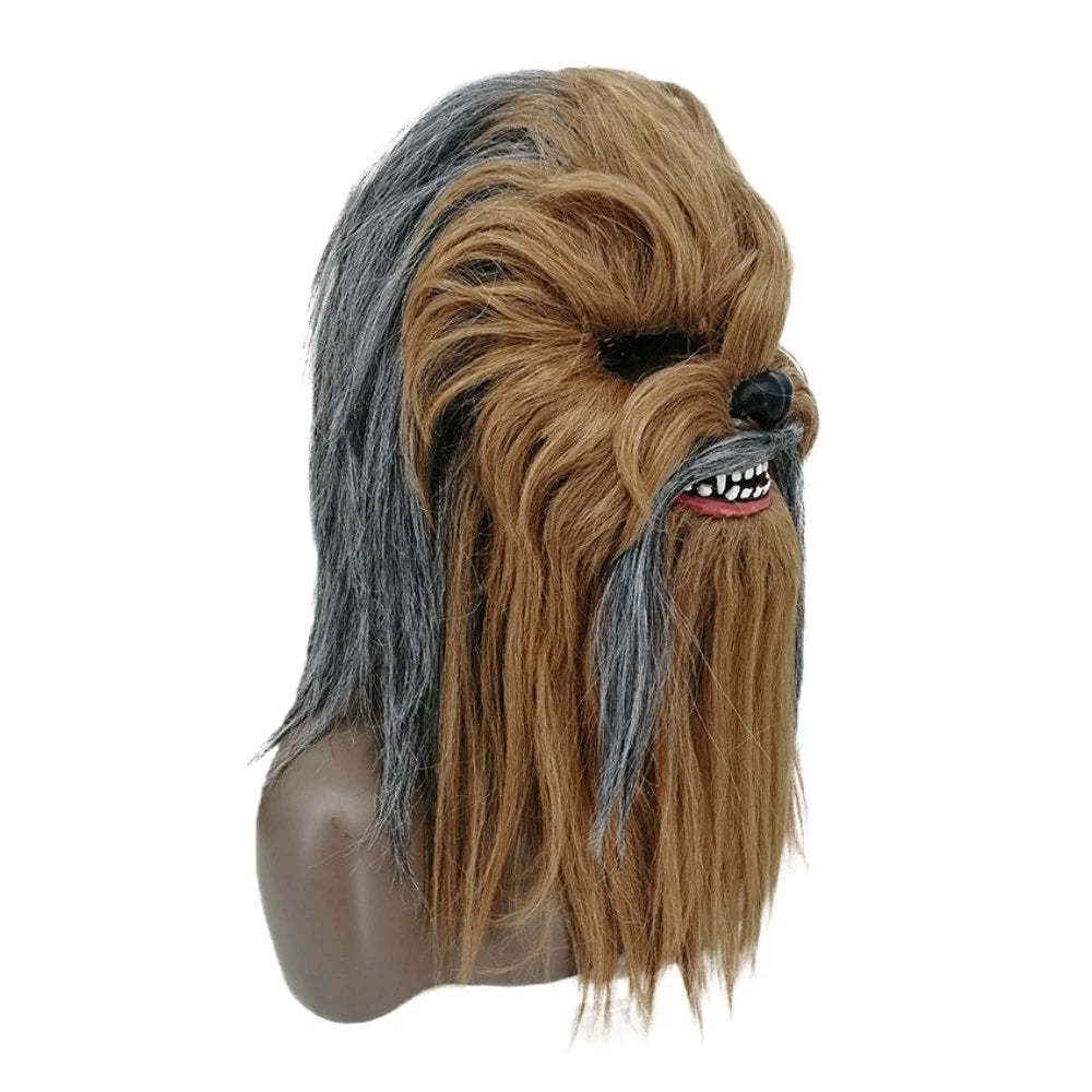 New Arrival | Star Wars Chewbacca Cosplay Masks & Gloves Latex Mouth Movable Halloween Props