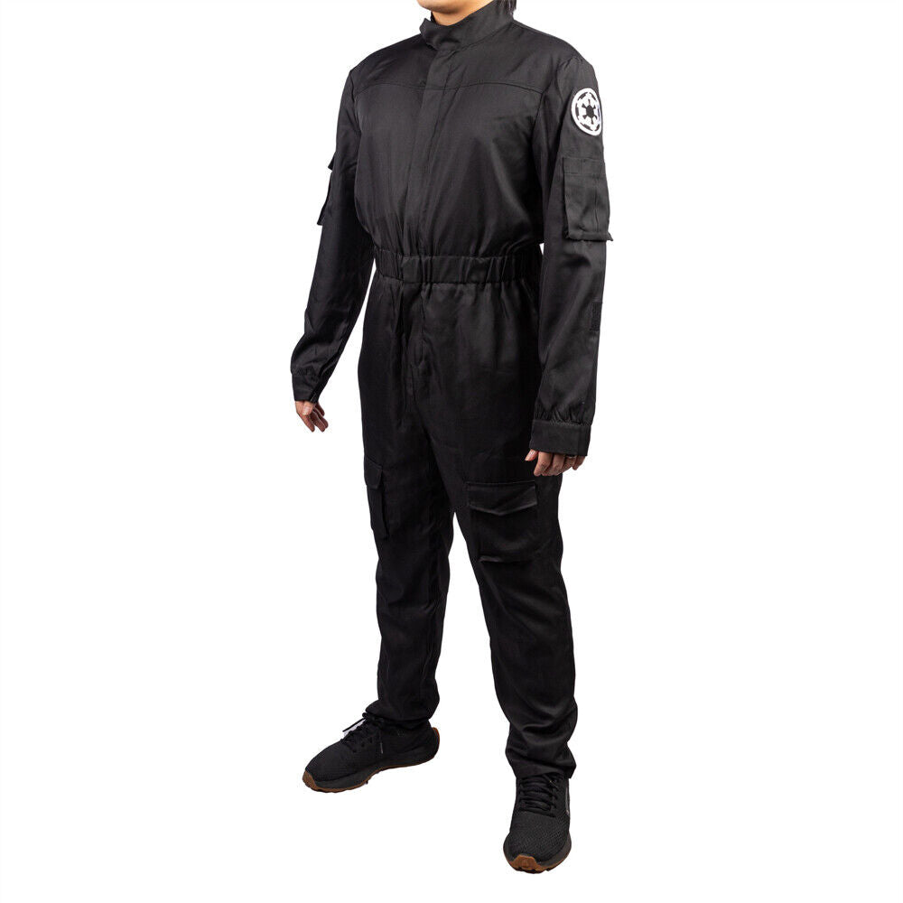 Xcoser Star Wars Imperial Tie Fighter Pilot Cosplay Costume & Helmet