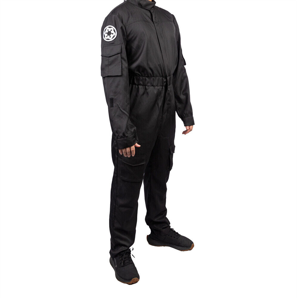 Xcoser Star Wars Imperial Tie Fighter Pilot Cosplay Costume & Helmet