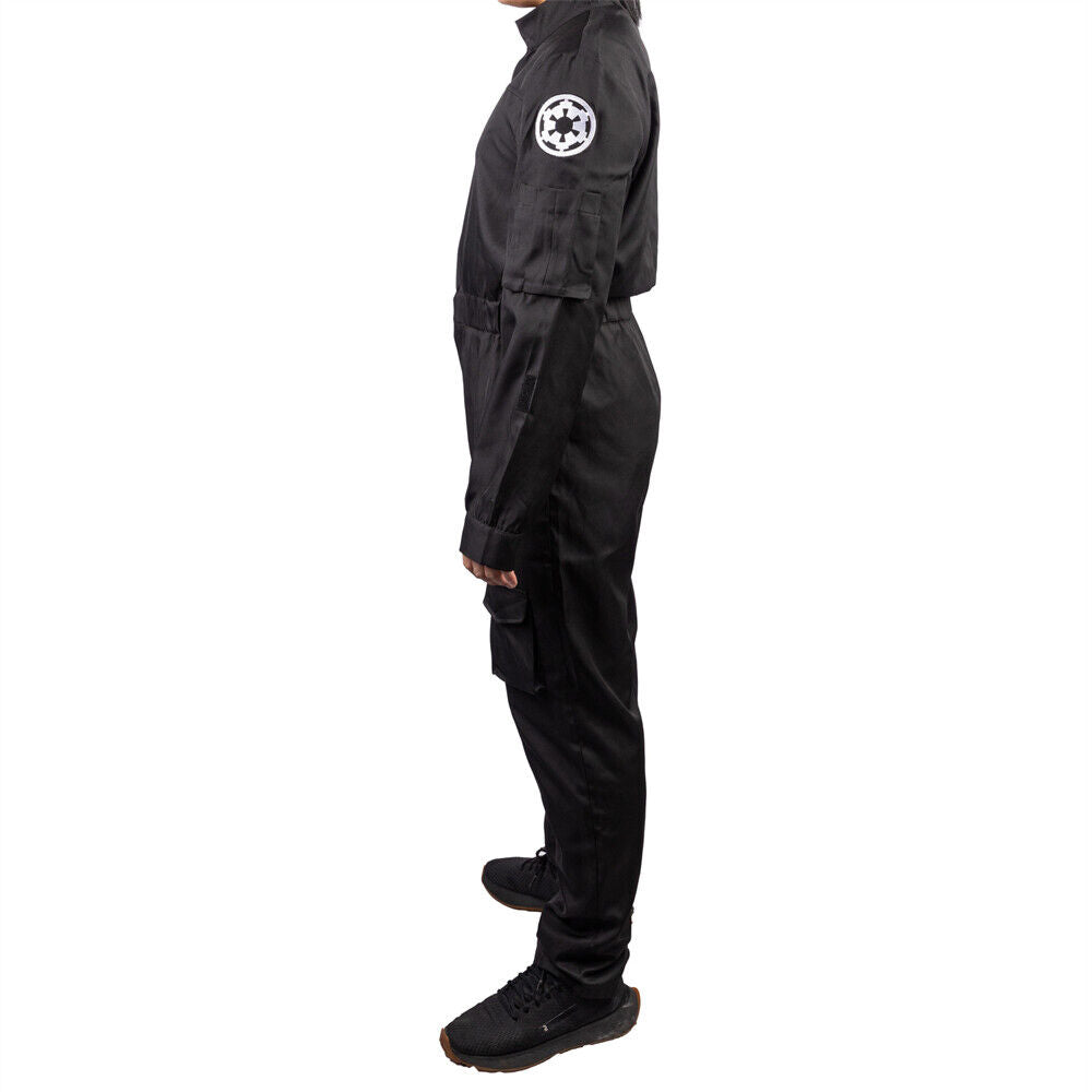 Xcoser Star Wars Imperial Tie Fighter Pilot Cosplay Costume & Helmet