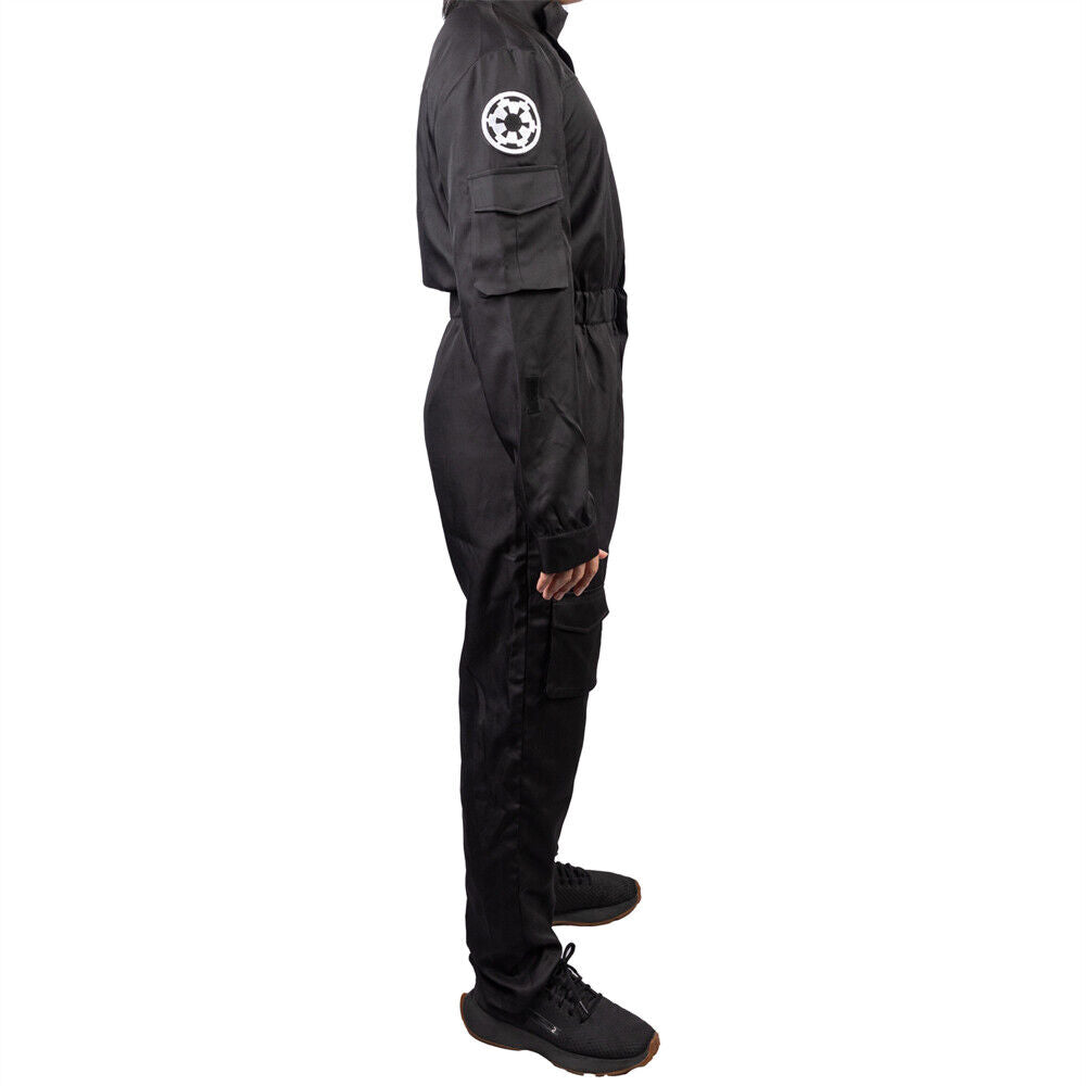 Xcoser Star Wars Imperial Tie Fighter Pilot Cosplay Costume & Helmet