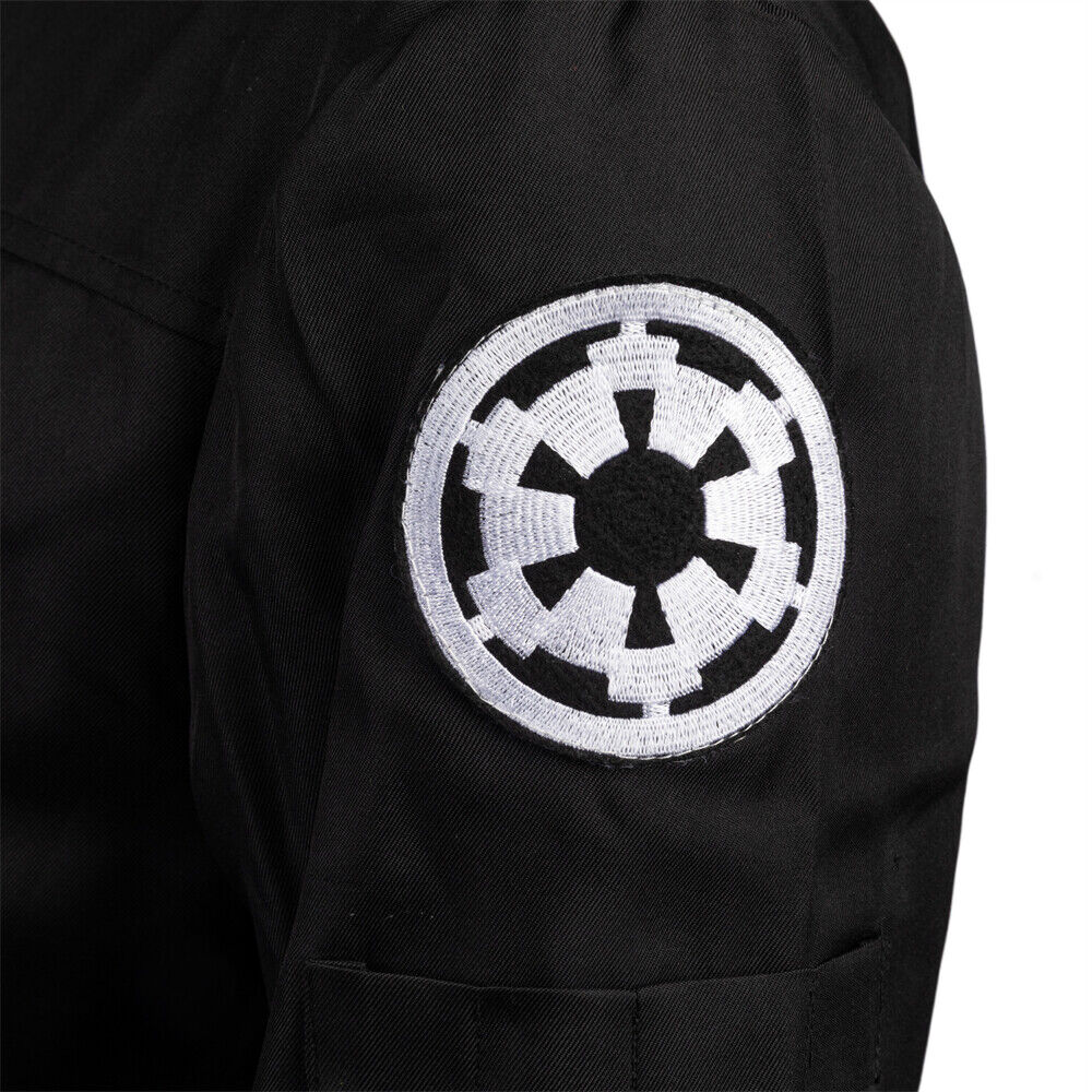 Xcoser Star Wars Imperial Tie Fighter Pilot Cosplay Costume & Helmet