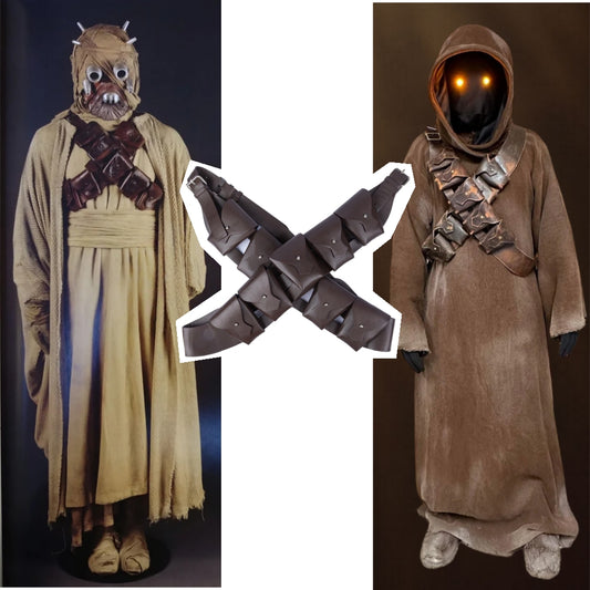 New Arrival | Xcoser Star Wars Jawa & Tusken Raider Cosplay Bandoliers Shoulder Bags Halloween