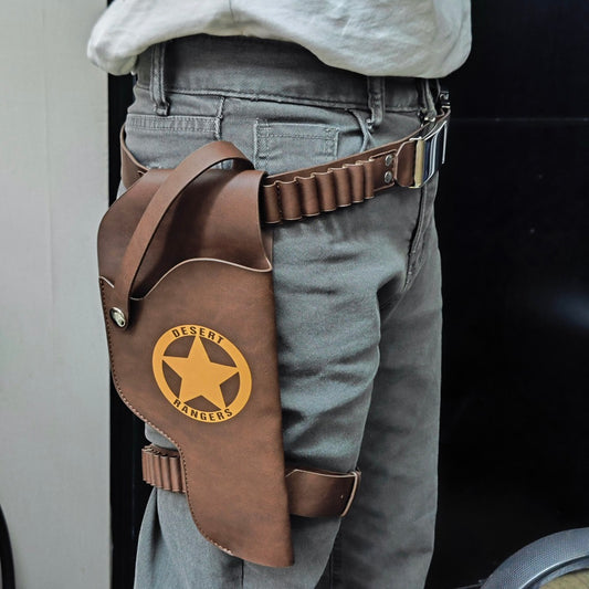 New Arrival | Xcoser Game Fallout Vegas Belt Holster Cosplay Props PU Leather