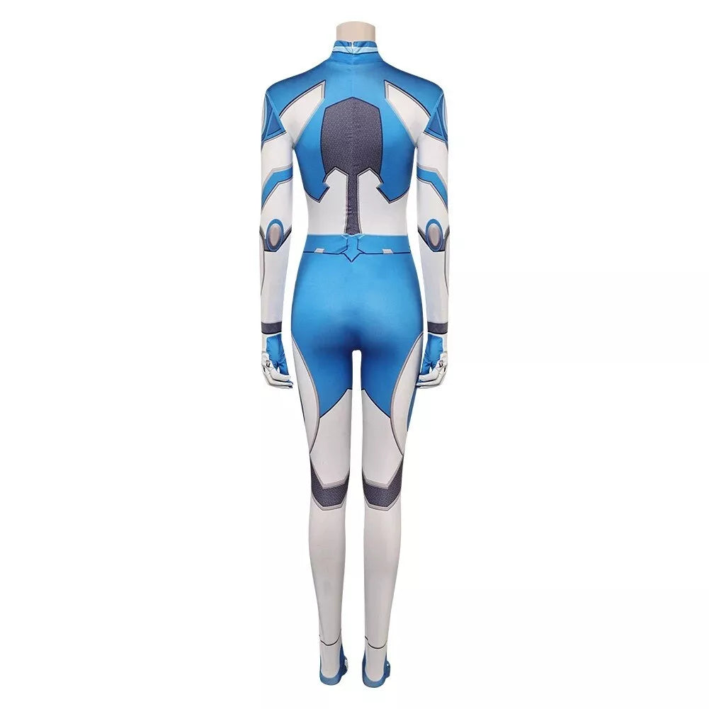 【New Arrival】Xcoser 2024 Game Marvel Rival Mister Fantastic Invisible Woman Bodysuit